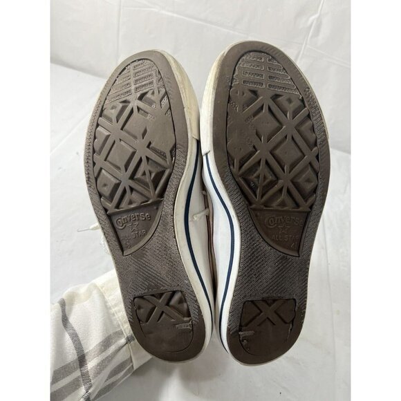 Converse ALL STAR White Canvas Lows Size 6.5 - Picture 8 of 13